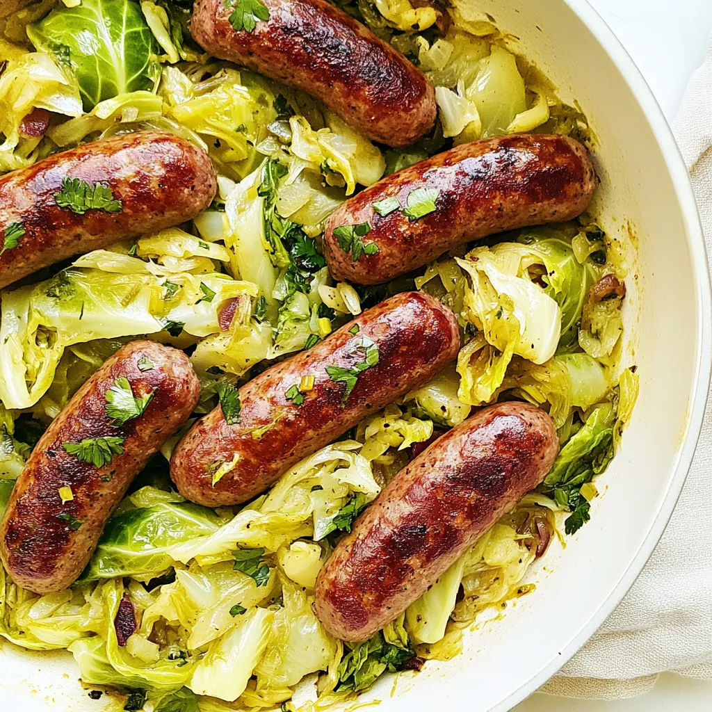 Sausage and Cabbage