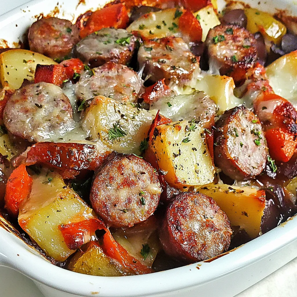 Sausage and Potato Bake