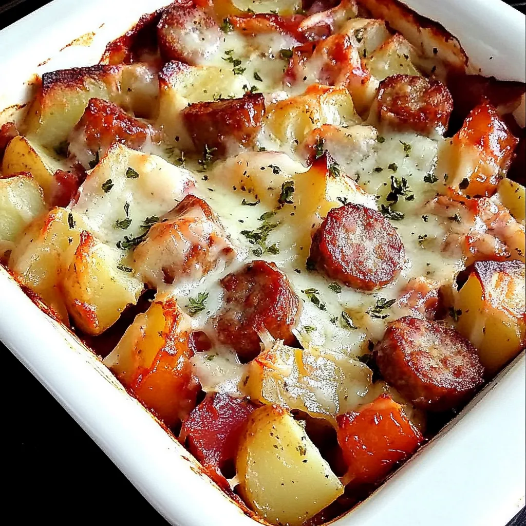 Sausage and Potato Bake