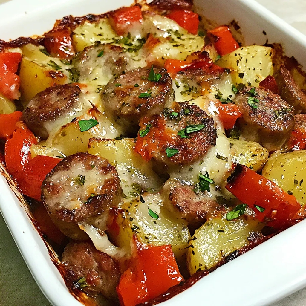 Sausage and Potato Bake