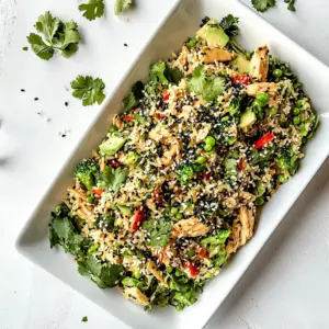 Sesame Ginger Rice Salad