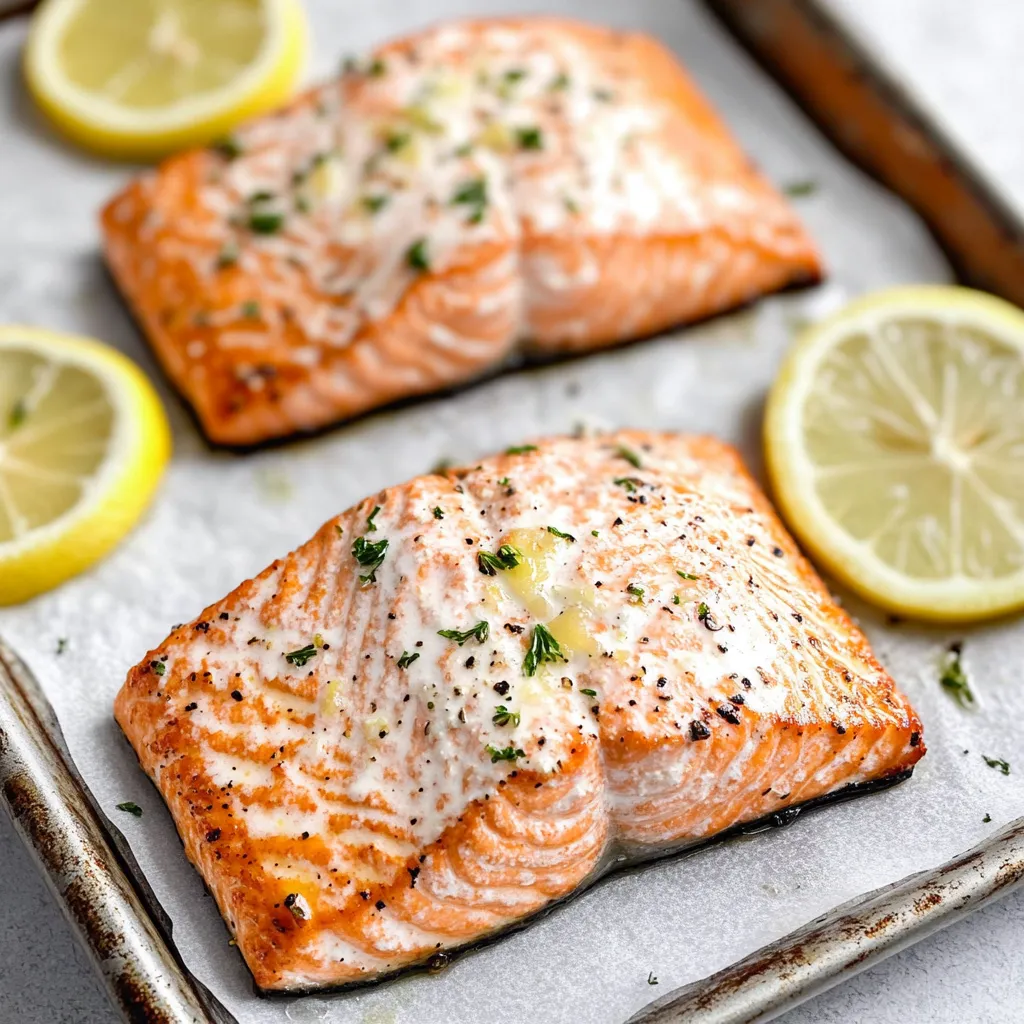 Sheet Pan Lemon Salmon
