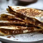 Simple Nutella Quesadillas
