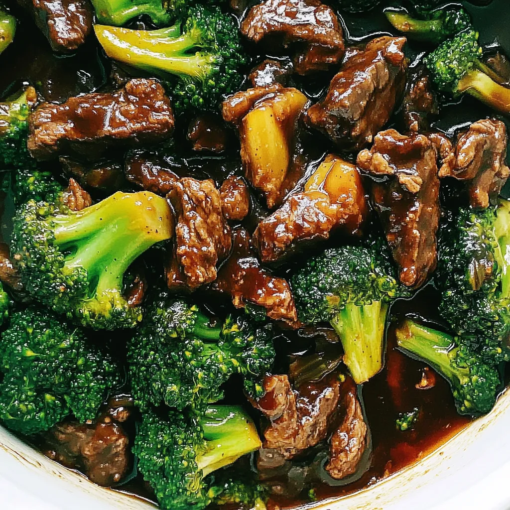 Slow Cooker Beef and Broccoli