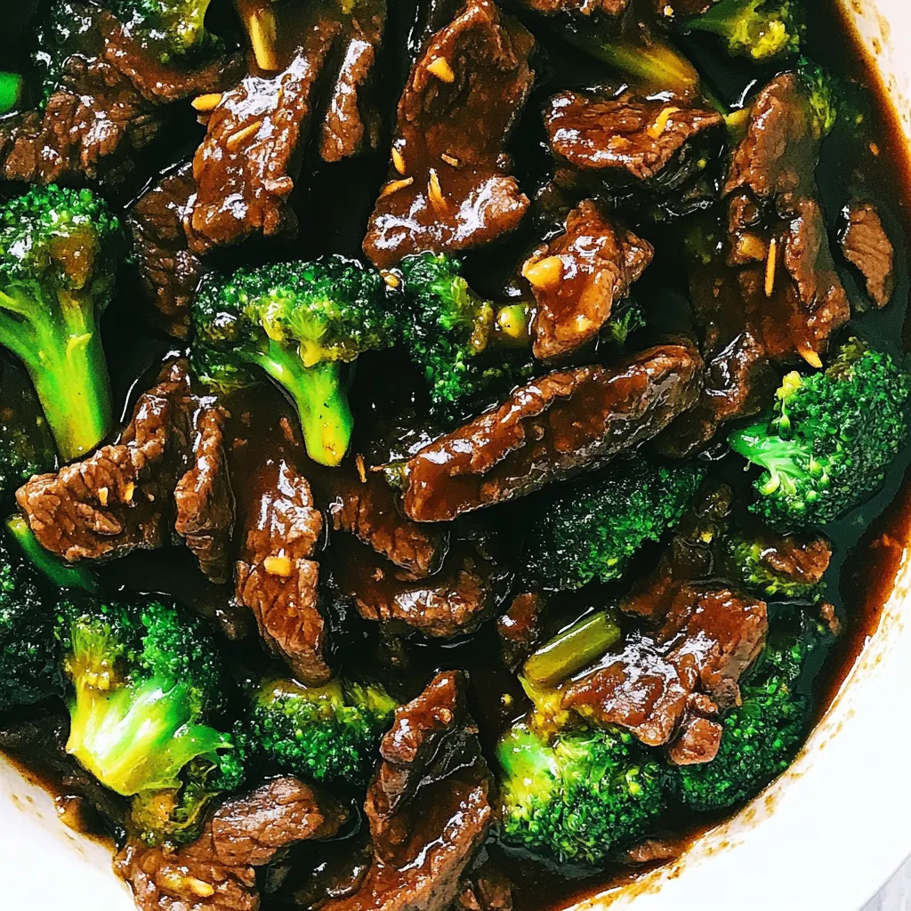 Slow Cooker Beef and Broccoli