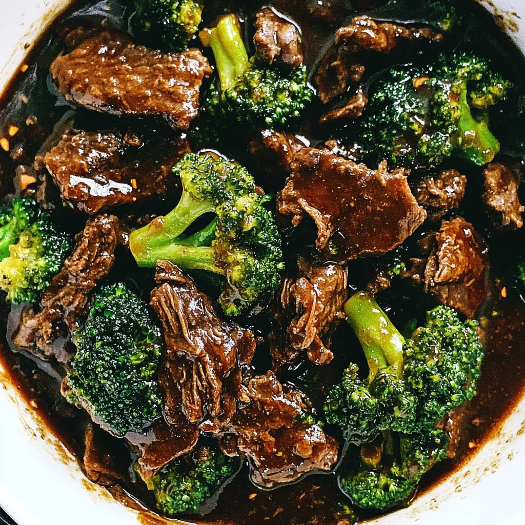 Slow Cooker Beef and Broccoli