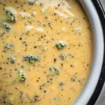Slow Cooker Broccoli Cheese Soup