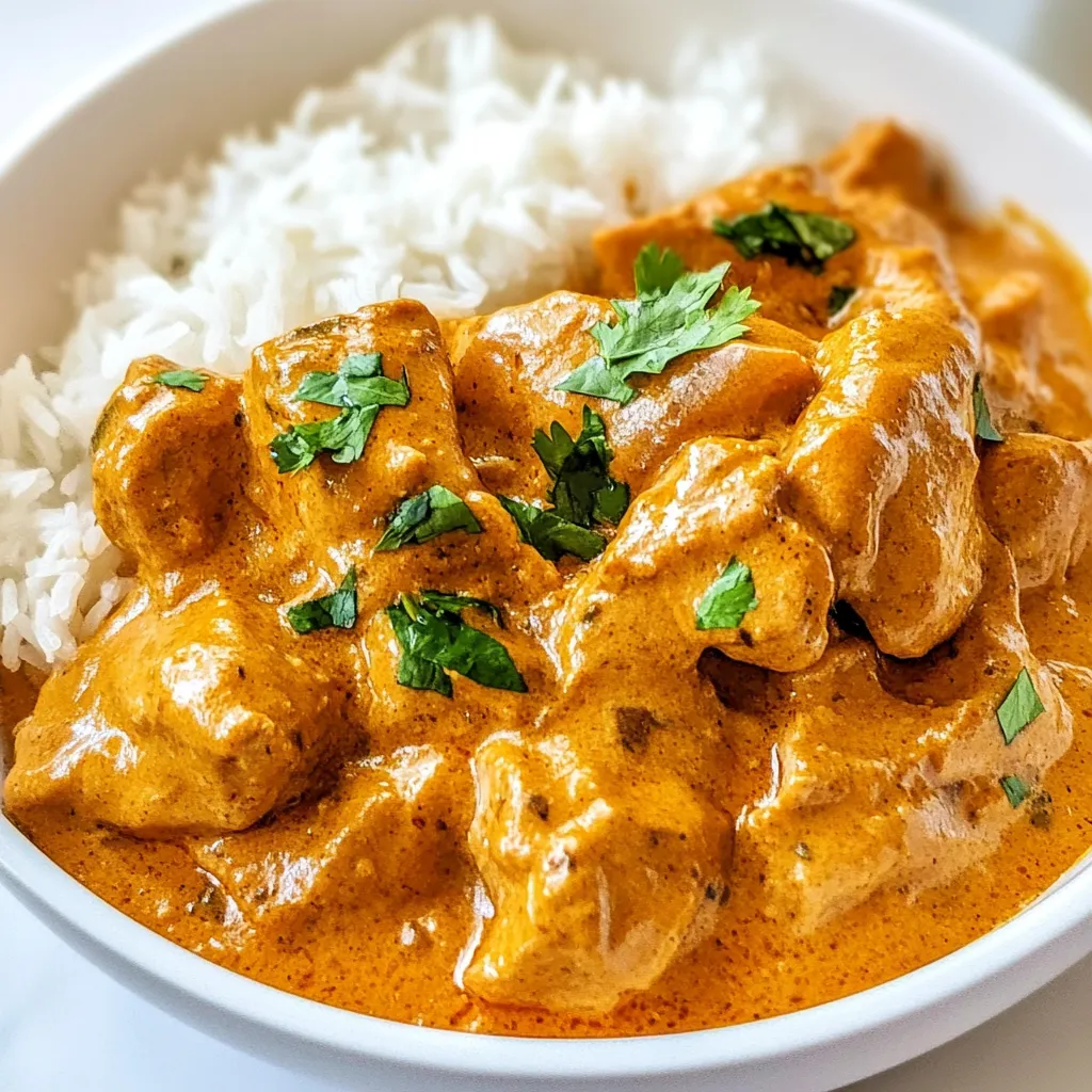 Slow Cooker Butter Chicken