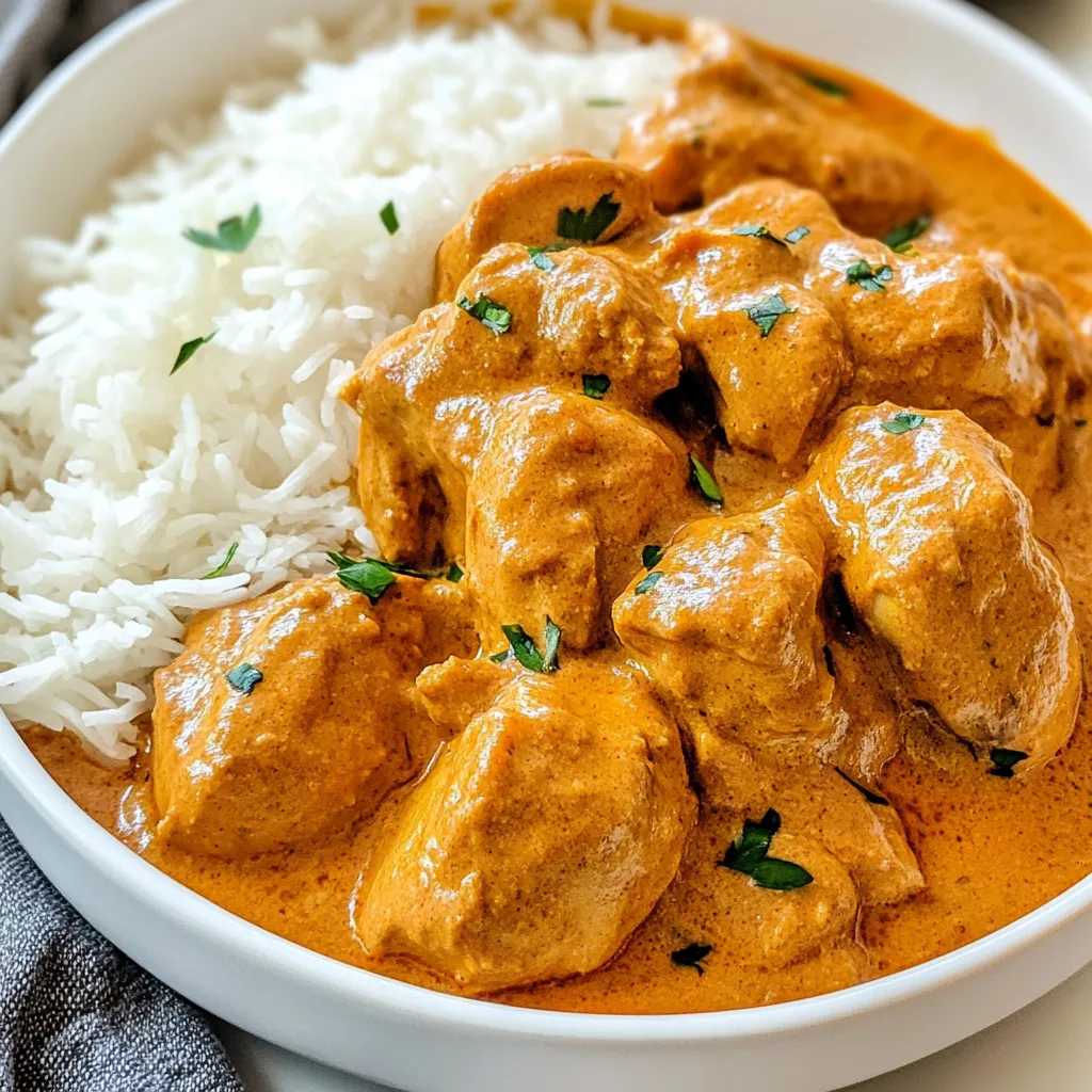 Slow Cooker Butter Chicken