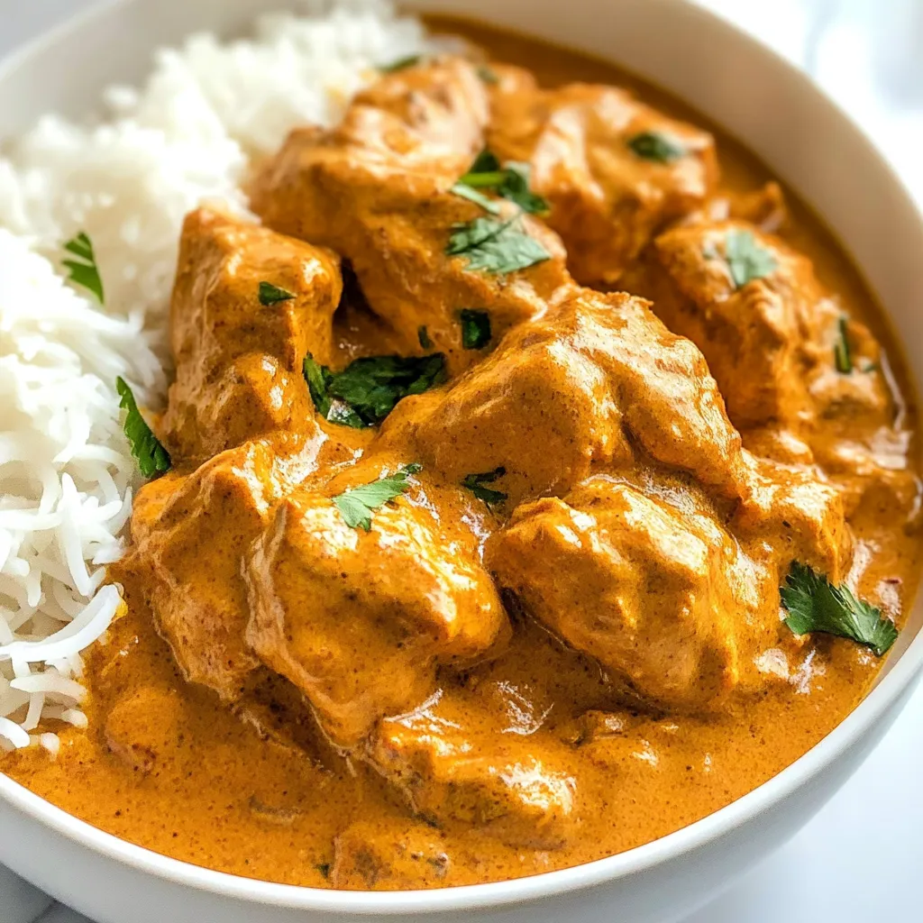 Slow Cooker Butter Chicken