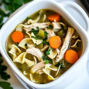 Slow Cooker Chicken Noodle Soup