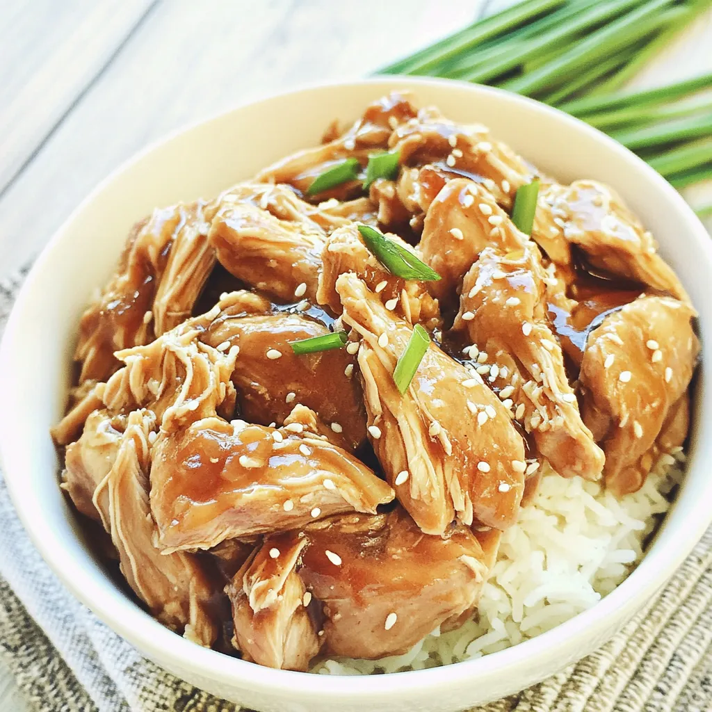 Slow Cooker Honey Soy Chicken