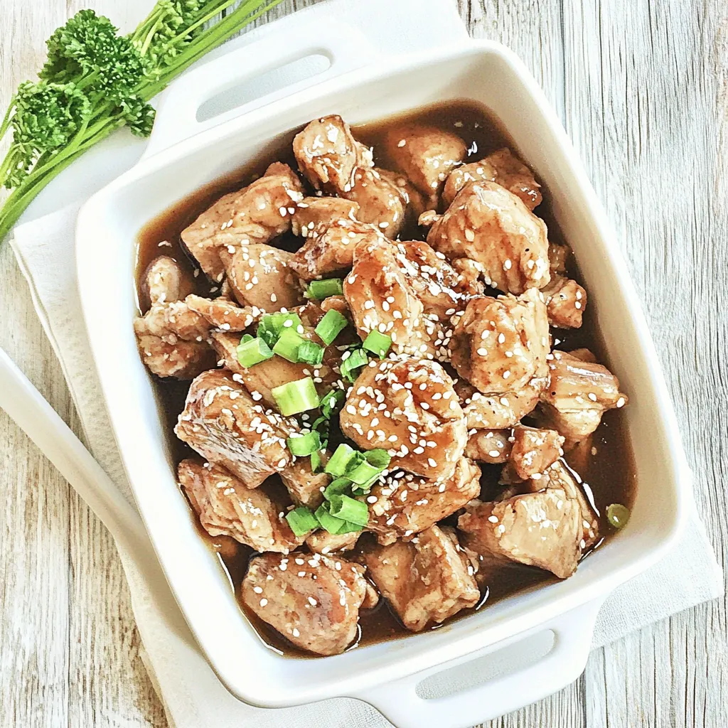 Slow Cooker Honey Soy Chicken
