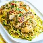Slow Cooker Italian Chicken with Zucchini Noodles