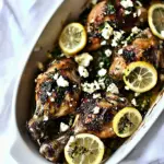 Lemon Feta Chicken Drumsticks