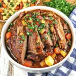 Slow Cooker Three Envelope Pot Roast
