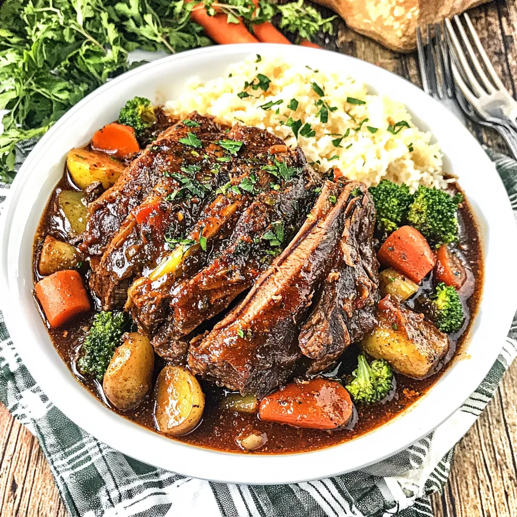 Slow Cooker Three Envelope Pot Roast