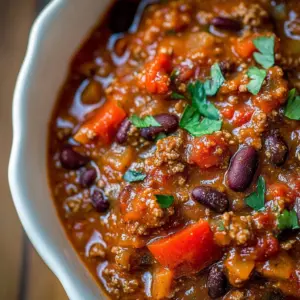 Slow Cooker Vegetarian Chili