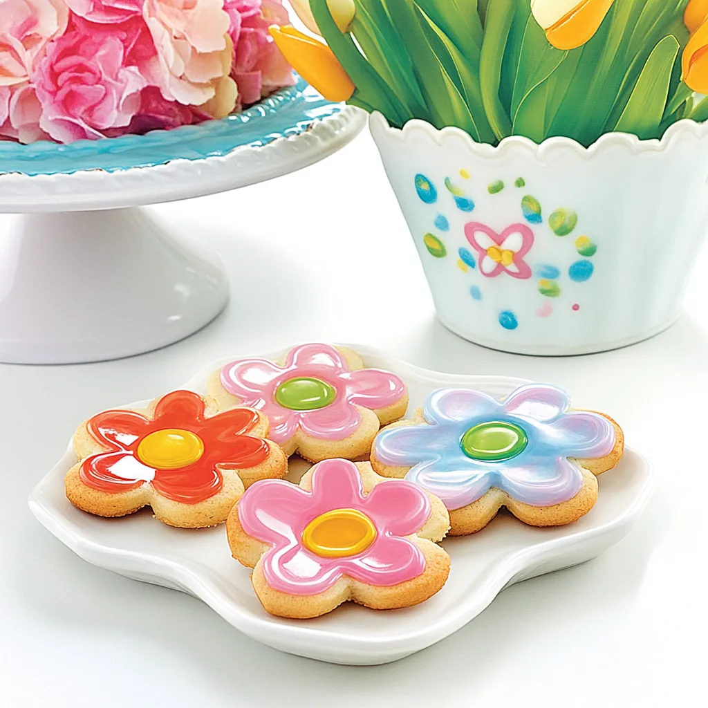 Fun Flower Cookies