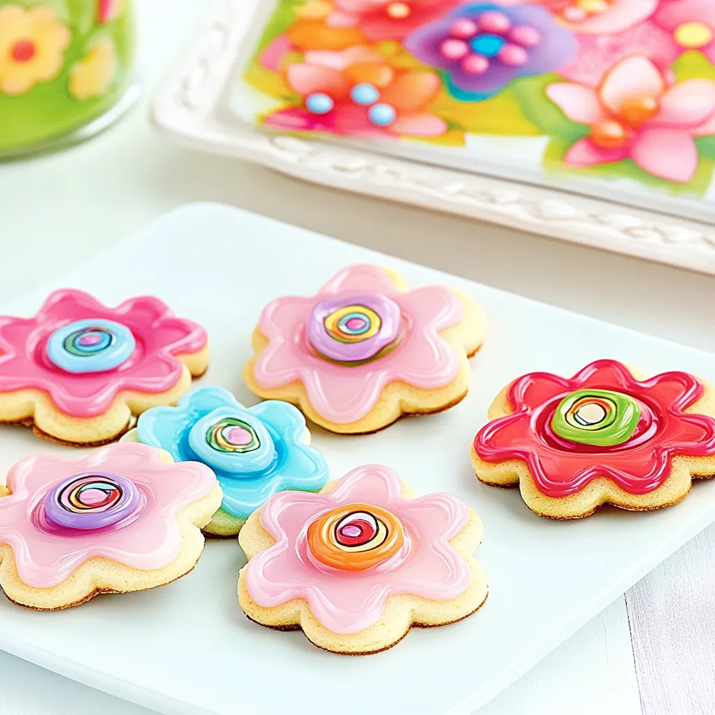 Fun Flower Cookies