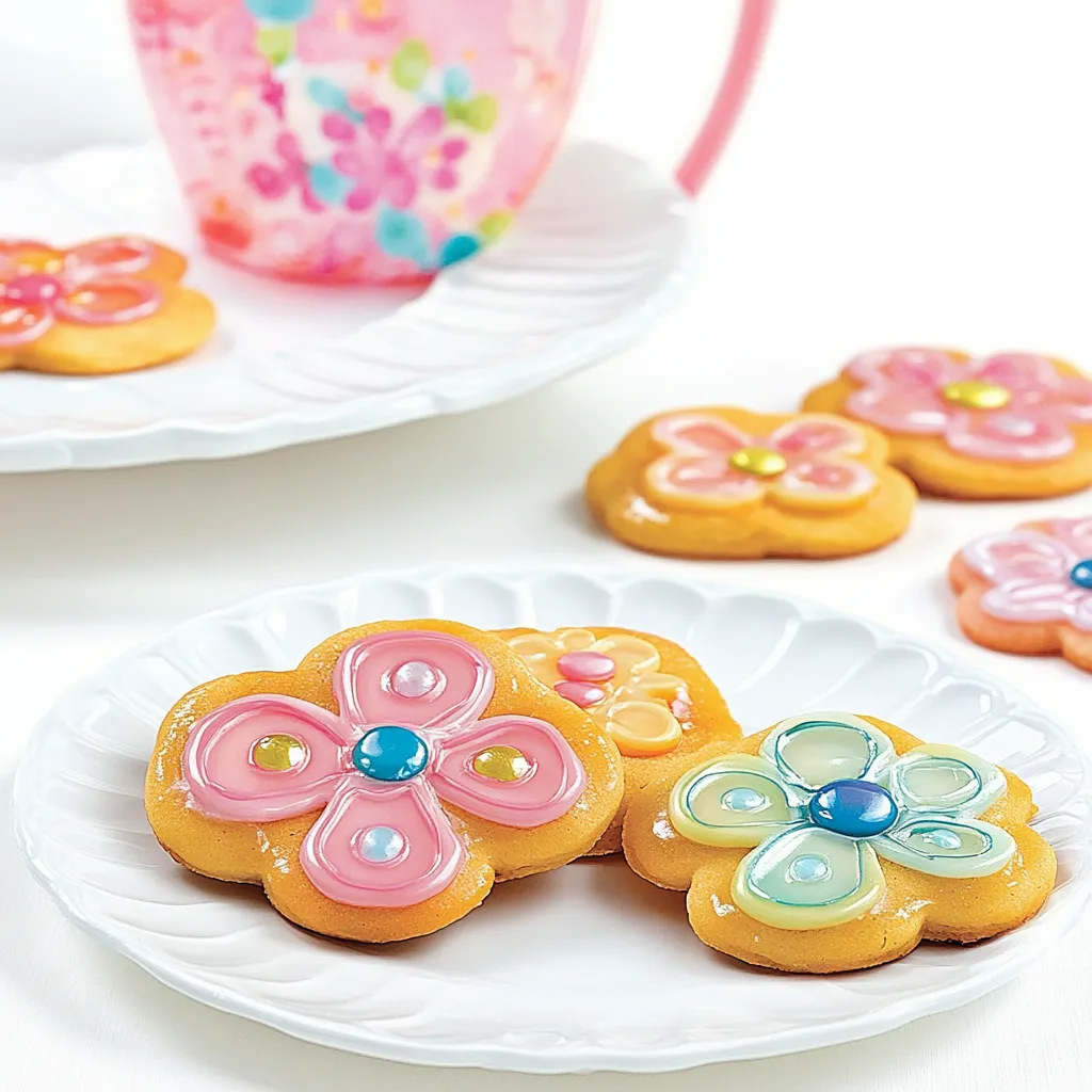 Fun Flower Cookies