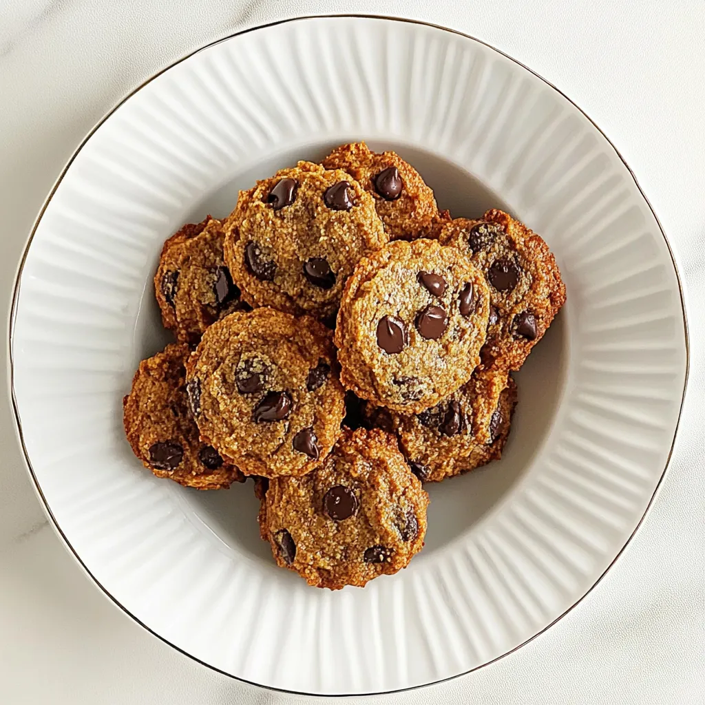 Soft Banana Chocolate Chip Cookies