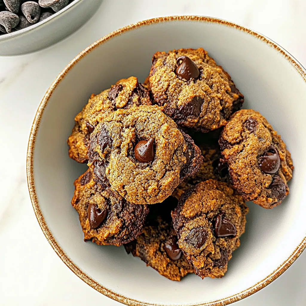 Soft Banana Chocolate Chip Cookies