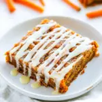 Soft Carrot Cake Bars