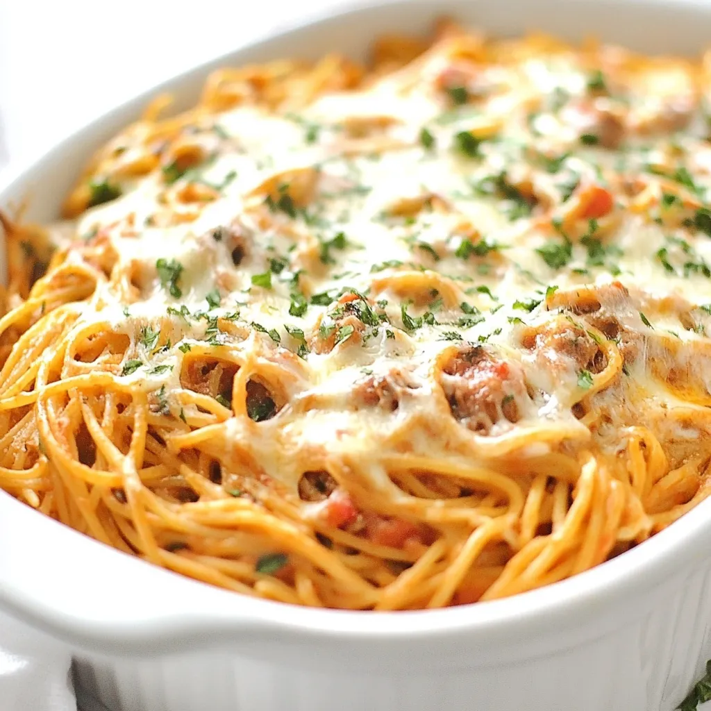 Southern Baked Spaghetti