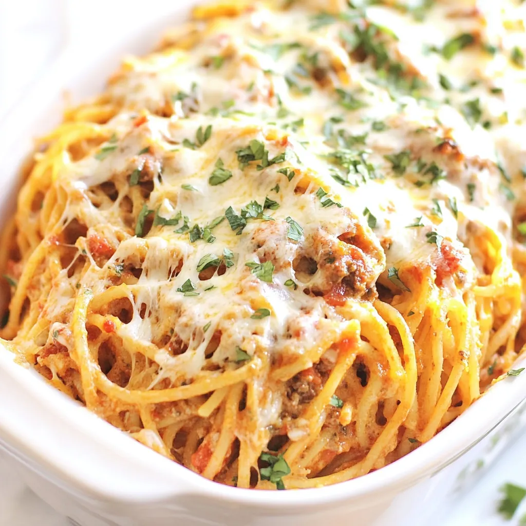 Southern Baked Spaghetti