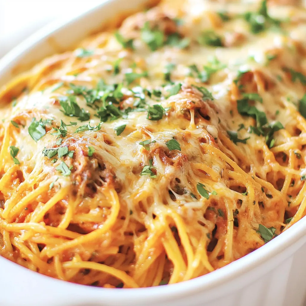Southern Baked Spaghetti