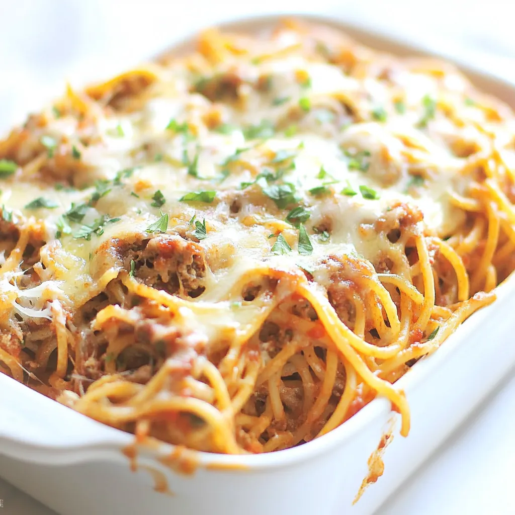 Southern Baked Spaghetti