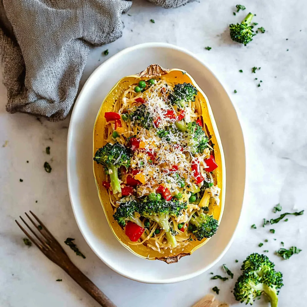 Spaghetti Squash Primavera