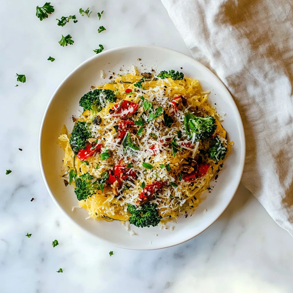 Spaghetti Squash Primavera