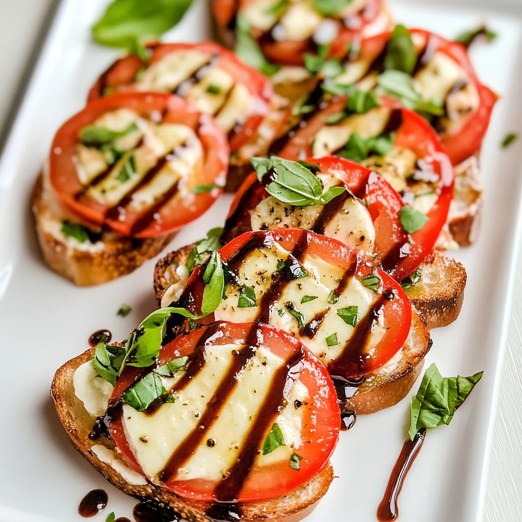 Caprese Bruschetta