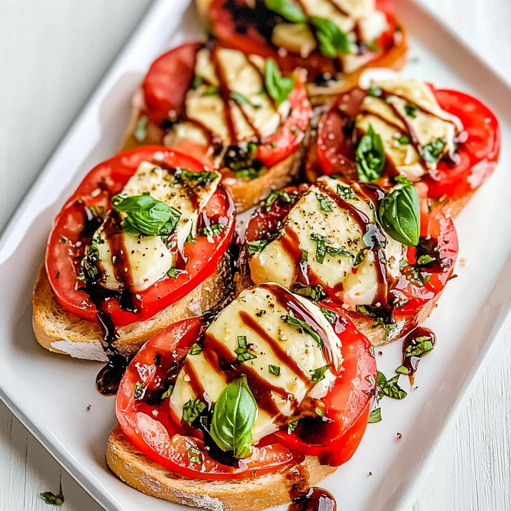 Caprese Bruschetta