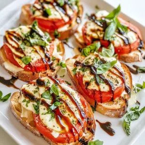 Caprese Bruschetta
