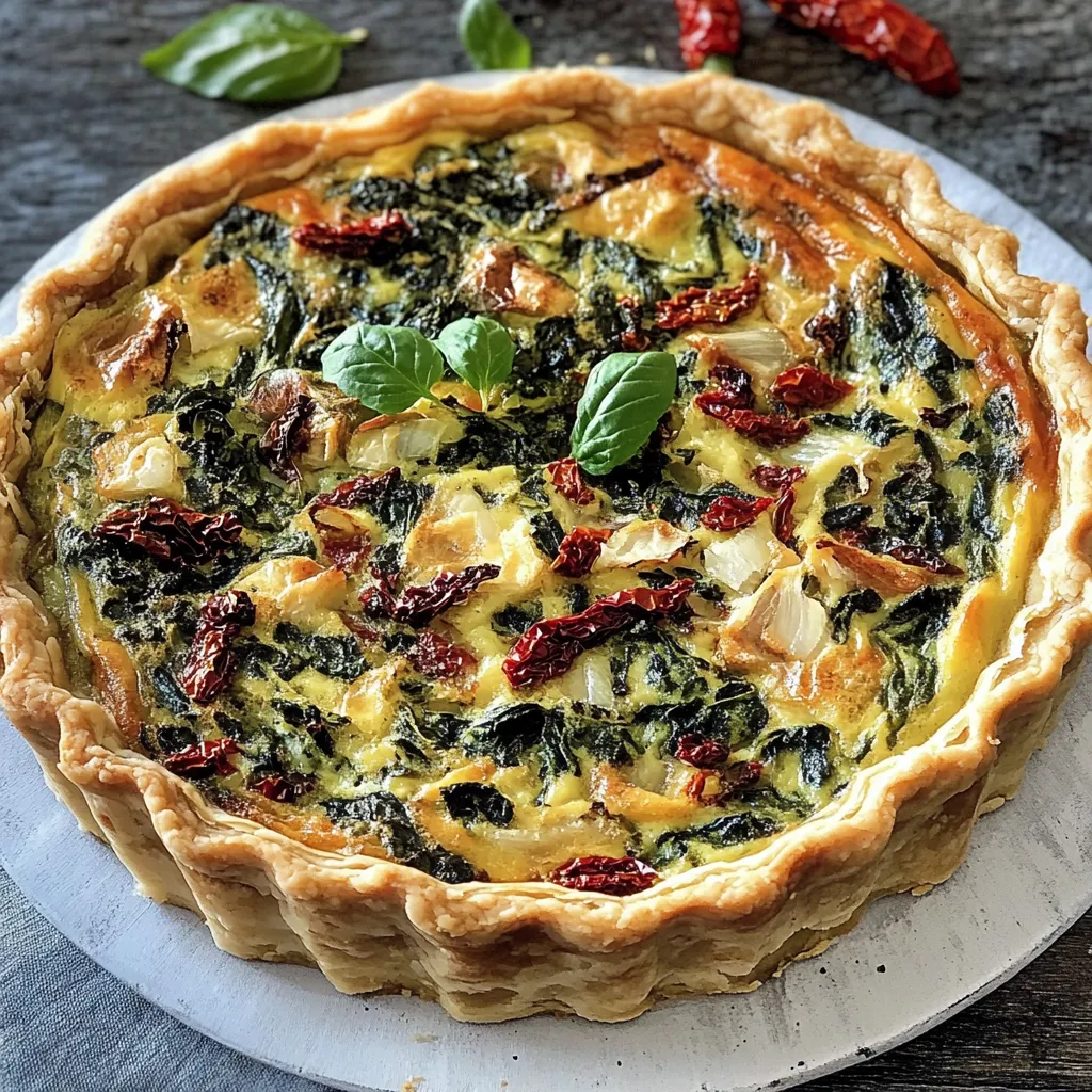 Spinach Quiche