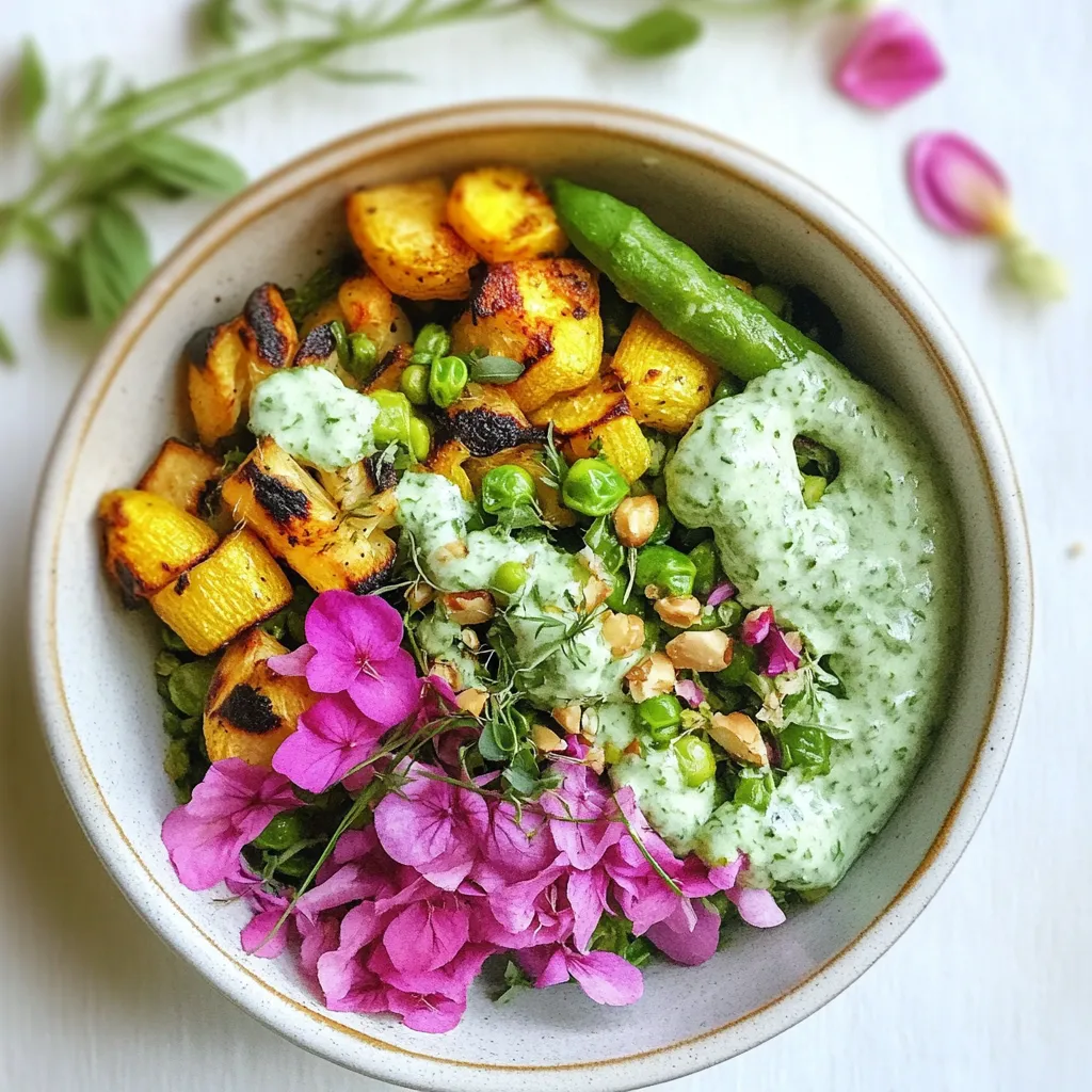 Spring Vegetable Buddha Bowls