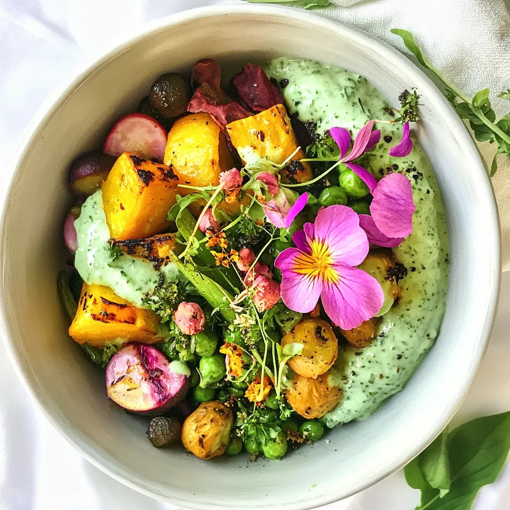 Spring Vegetable Buddha Bowls