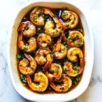 Sticky Honey Garlic Butter Shrimp