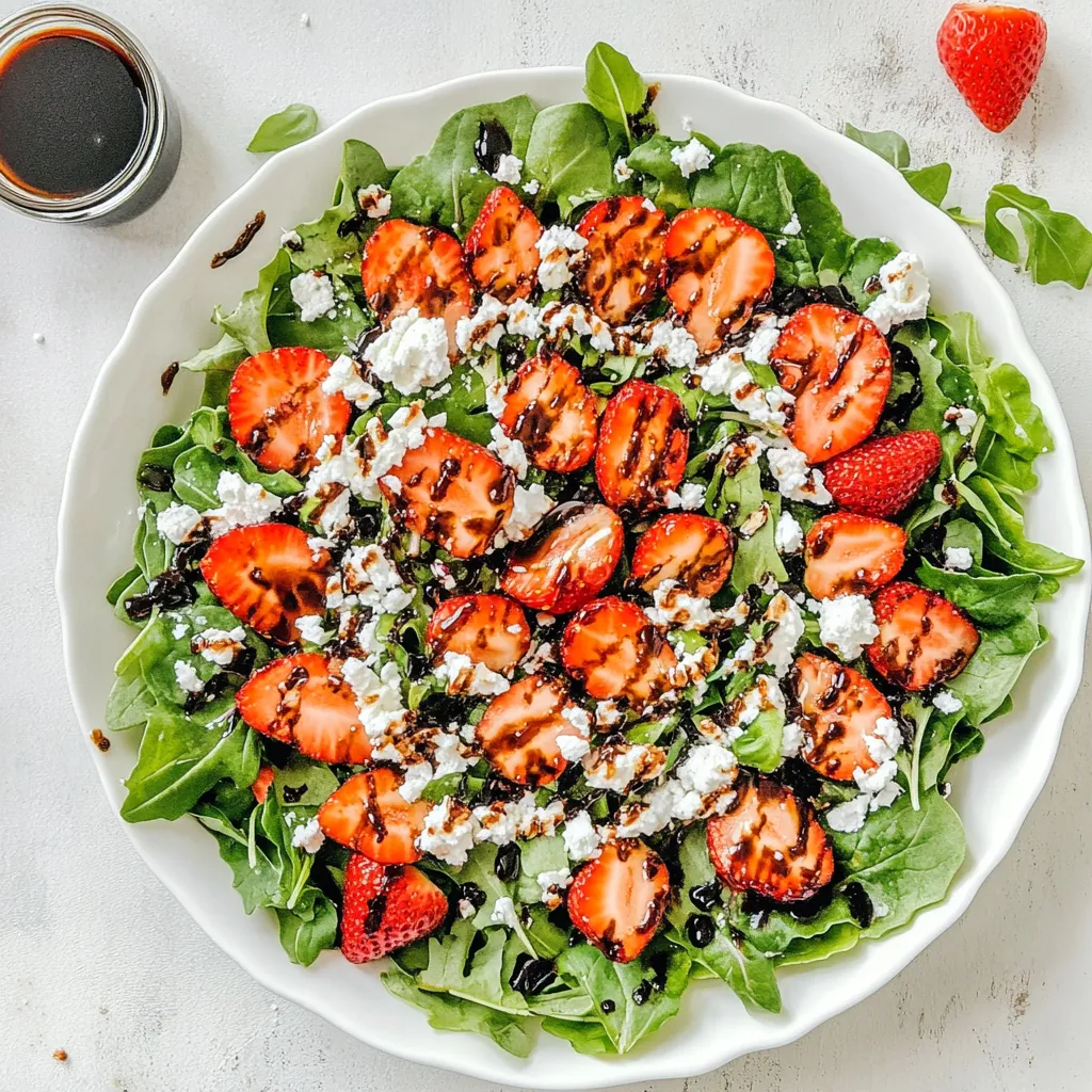 Strawberry Balsamic Salad