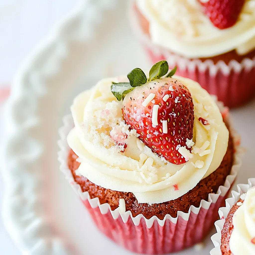 Strawberry Cupcakes