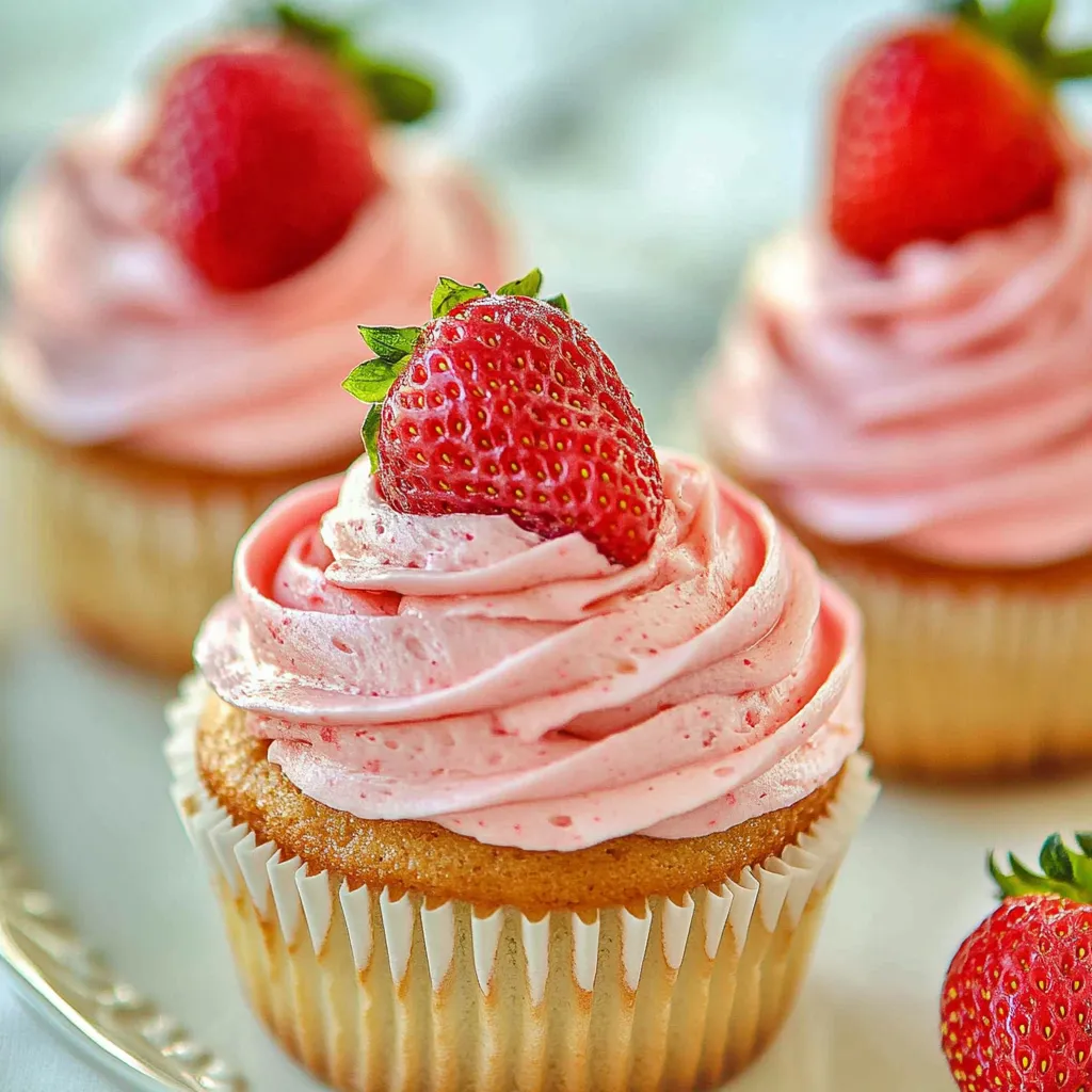 Strawberry Cupcakes