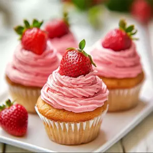 Strawberry Cupcakes