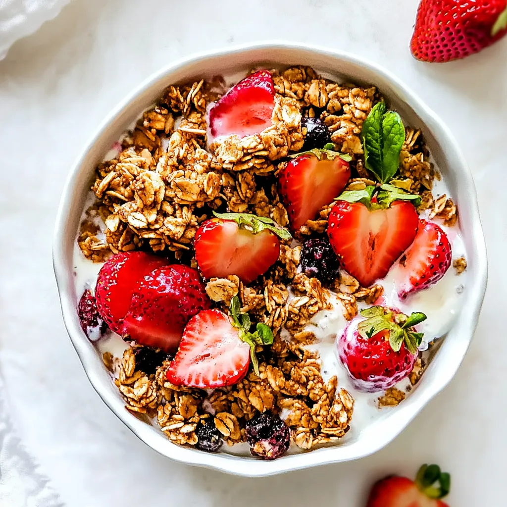 Strawberry Granola