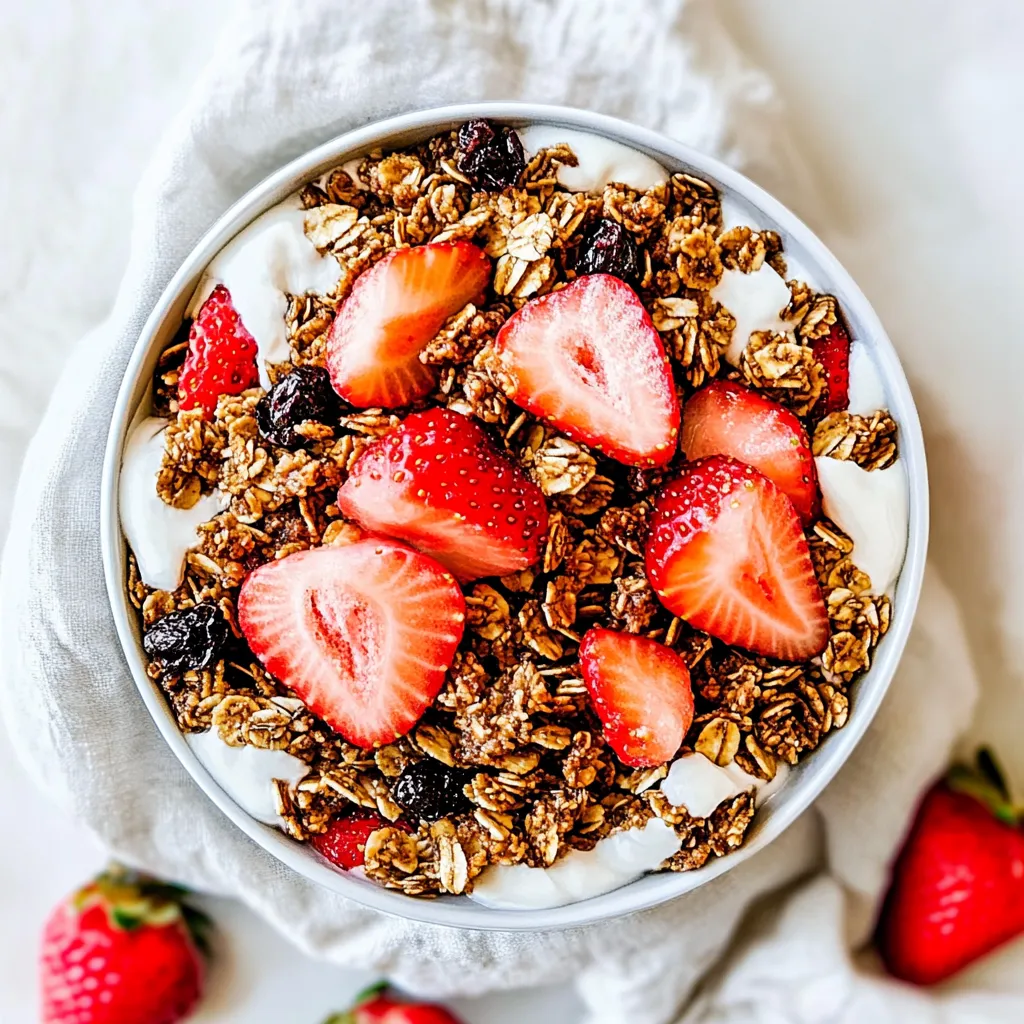 Strawberry Granola