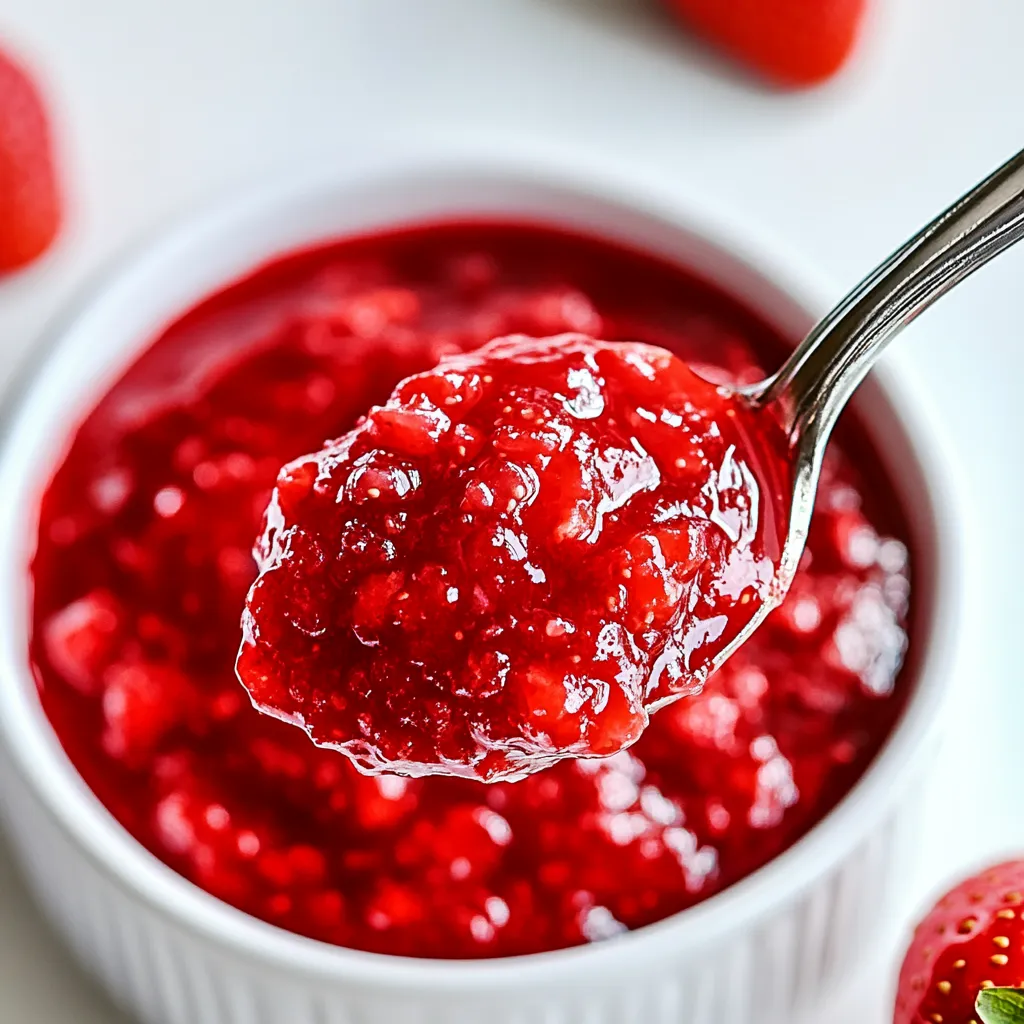 Strawberry Sauce