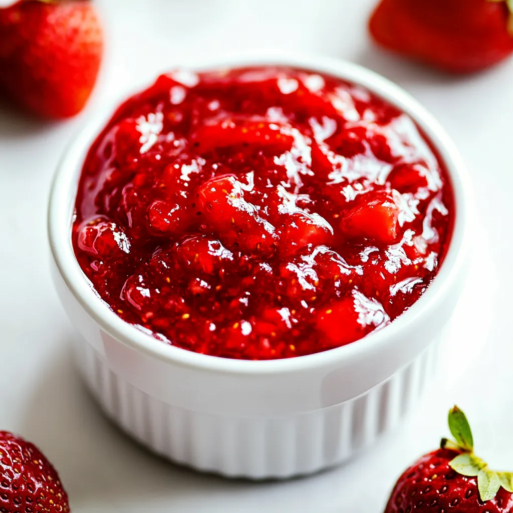 Strawberry Sauce