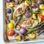 Summer Chicken Sheet Pan Dinner
